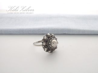 Zilveren Ring Zeeuwse Knop kiki zilver sieraden