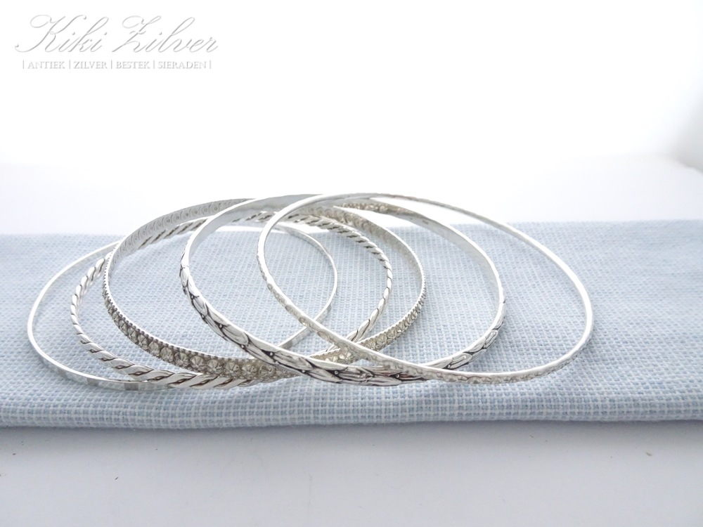 Zilveren Rinkel Armbanden -